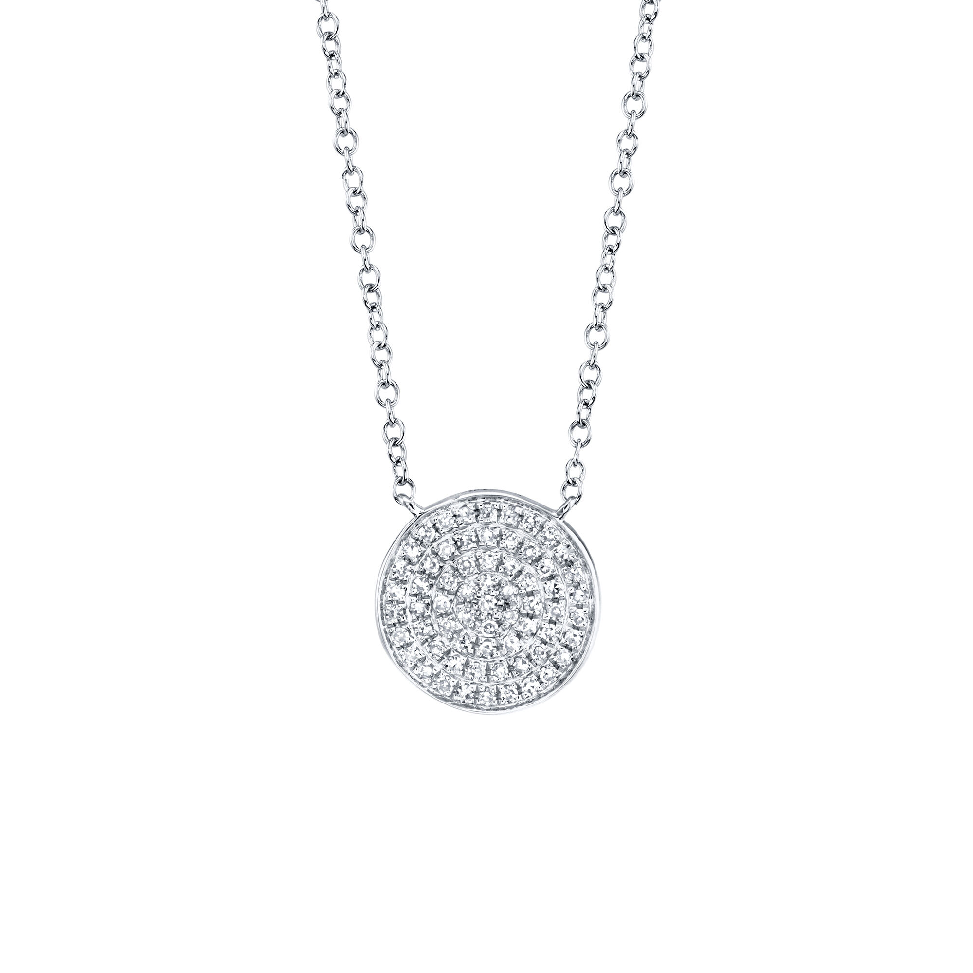White gold pendant with diamond hotsell